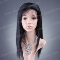 F7-16SST#1B long indian hair remy human hair full lace wig 