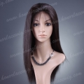 F8-20YS#1B 20 inch Human hair wigs yaki full lace wig with baby hair