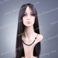 JH7-24SST#1B  long Chinese virgin remy hair silk top Jewish wig