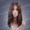JH8-16SST#8 16 inches human high quality silk top #8 Jewish wig
