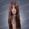 JH9-22SST#8  Human hair silk top high quality Jewish wig Kosher wigs