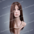 JH14-18SST#8 18 Inches Silk Base High Quality Human Virgin Hair Jewish Wig
