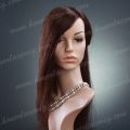 HR22-18YKST#4 18 inches yaki straight chinese human remy hair lace front wig