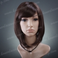 HR-S2  14 inches silk straigh synthetic wig