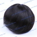 HT8-6ST#1B 6 inchesChinese remy hair Swiss lace Men's toupee