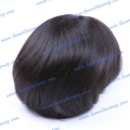 HT10-8ST#1B 8 inches Chinese remy hair Men's toupee