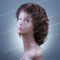 F59-10DW#2HL#8/#27 10 inches #2HL#8/#27 Deep wave full lace wig