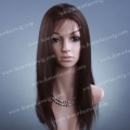 F687-18#2NST 18 inches #2 Color Natural straight full lace wig
