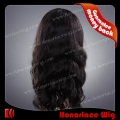 S694-20BW#1B  20 inches body wave natural black Indian remy hair full lace wig
