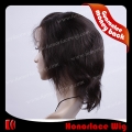 F698-10NW#1B  10 inch short natural wave Indian remy hair full lace wig
