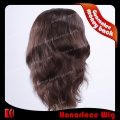 F700-12NW#2  12 inches natural wave deep brown full lace wig