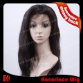 F714-20NW#1B  20 inches natural wave natural black full lace wig