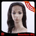 F717-16NW#NC  Natural color 16 inches natural wave full lace wig