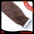 HX54-20#4SST  20 inches silk straight brown color Indian remy hair extension