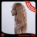 S722-18BW#8M#27  Silk top 18 inches body wave mix color full lace wig