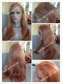 blond hair natural wave full lace wig
